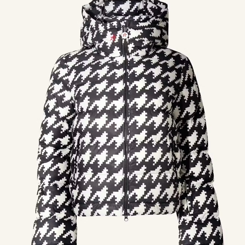 Perfect Moment Black and White Ski Jacket